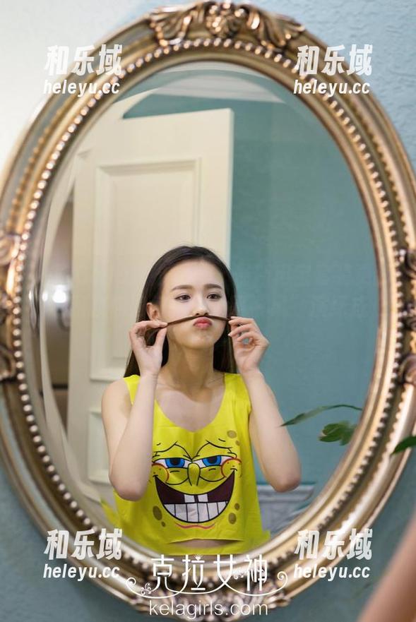 KelaGirls克拉女神-冉宝 KelaGirls克拉女神 - 最新冉宝套装更新:原图教你如何把“走路带风”演绎成“飞天风筝”!