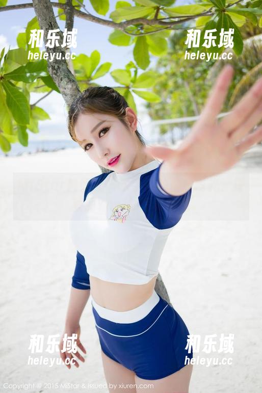 MiStar魅妍社 - 水手服的惬意时光：探索丽Yovi的写真奇遇