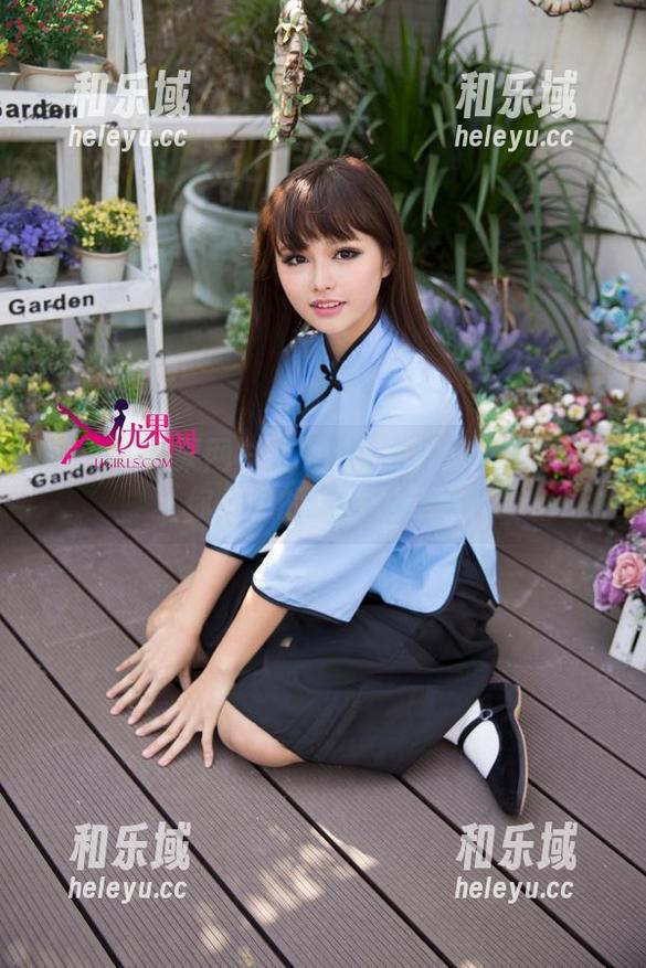 UGirls尤果网 - 私拍中的甜心：蒋贝贝让你看见的不只是外表
