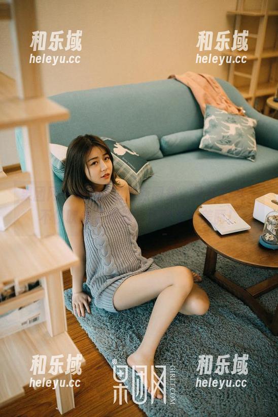 果团网 - Miss琪最新图集：天台的风，不仅吹走了烦恼，还吹来了美丽！
