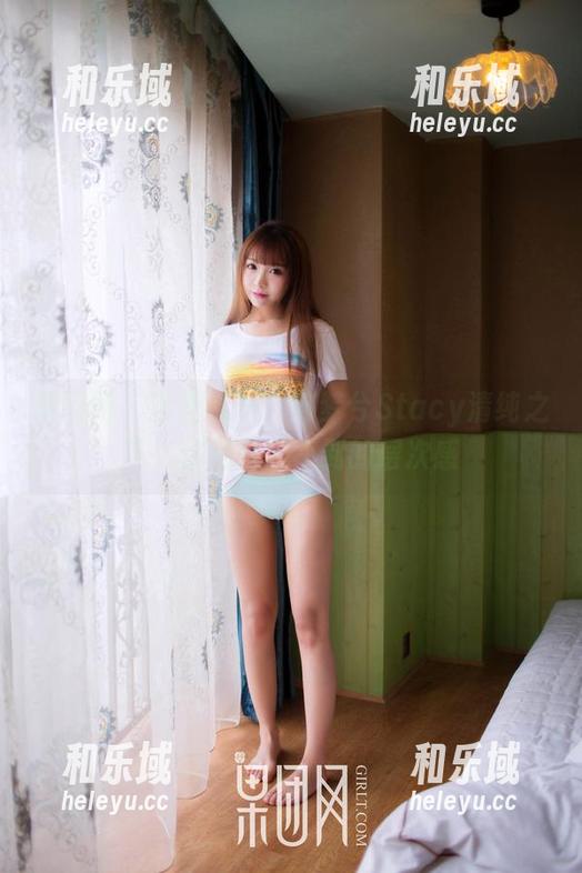 果团网 - 套图纵览：何梦兮Stacy清纯之下，你绝对想不到的层次感